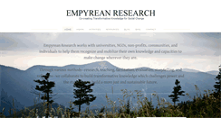Desktop Screenshot of empyreanresearch.org